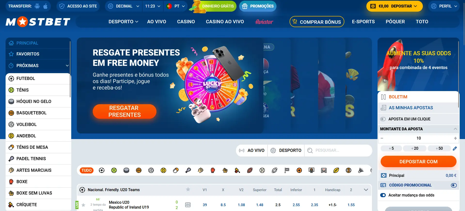 Mostbet Portugal