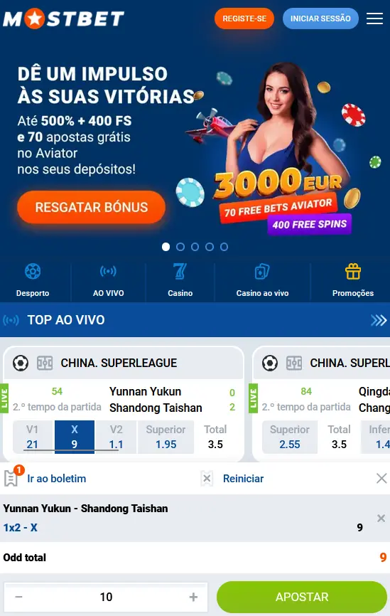 Aplicação móvel Mostbet Aplicação móvel Mostbet