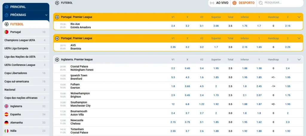 Futebol na Mostbet Futebol na Mostbet