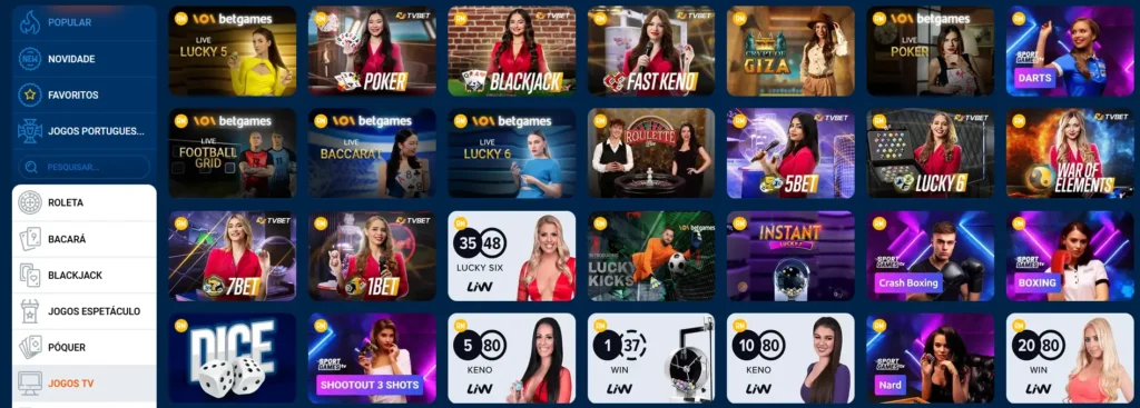 Jogos de TV na Mostbet Jogos de TV na Mostbet